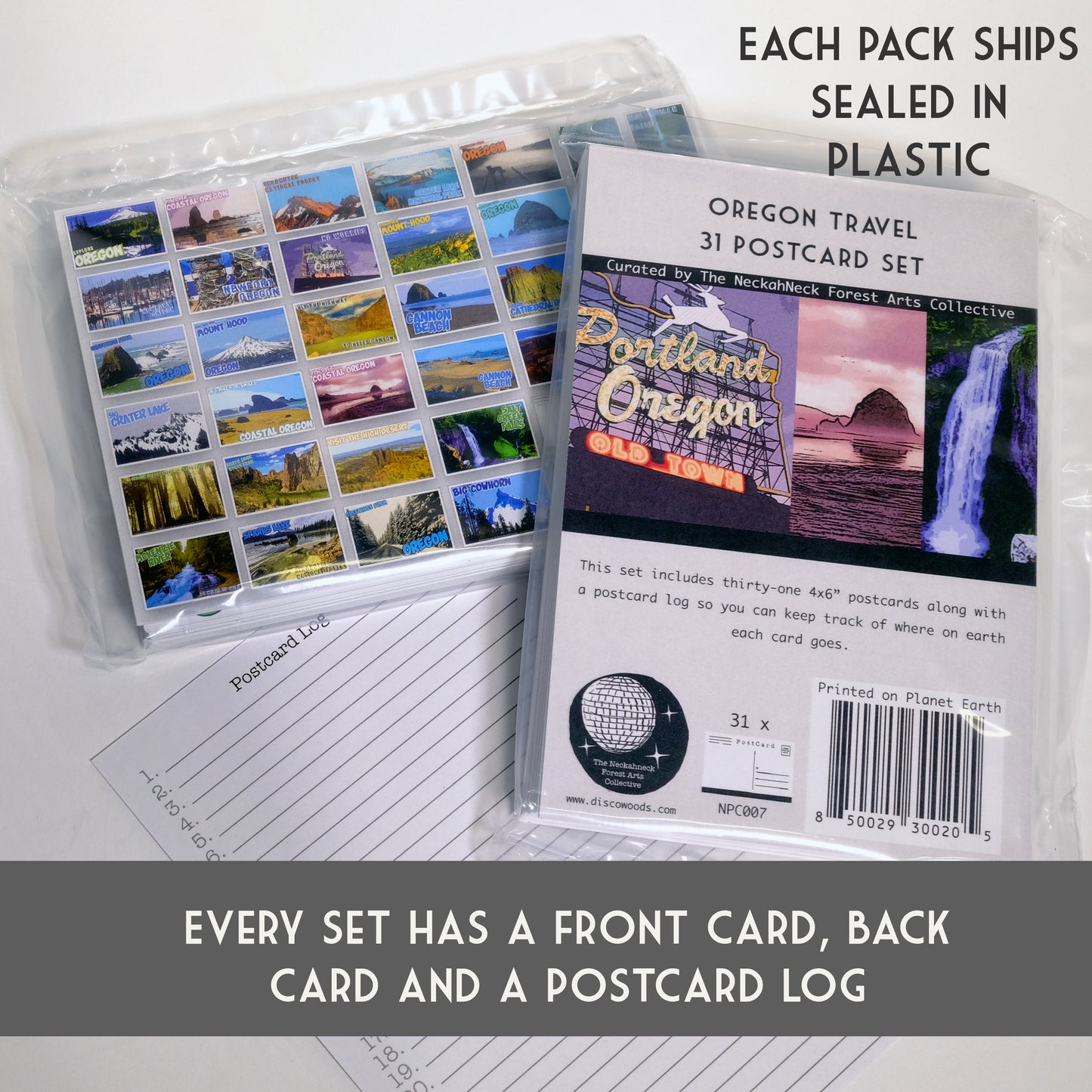 Oregon State Postcards - Set of 31