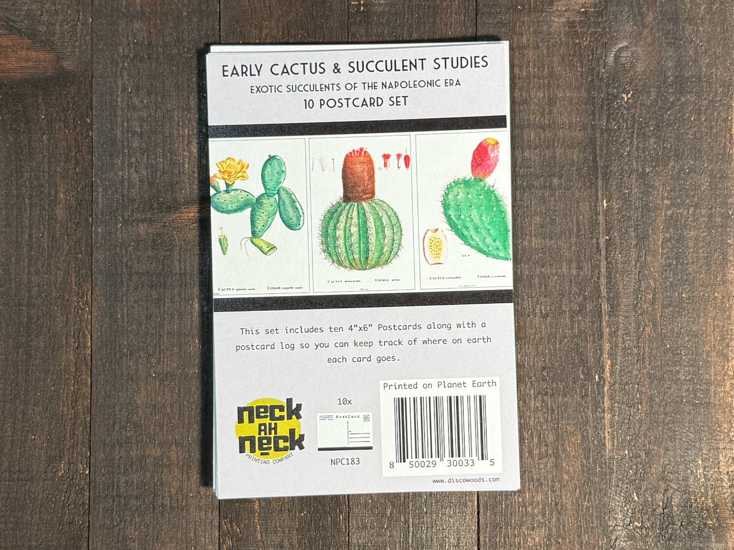 Cacti and Succulent Postcards - Set of 10