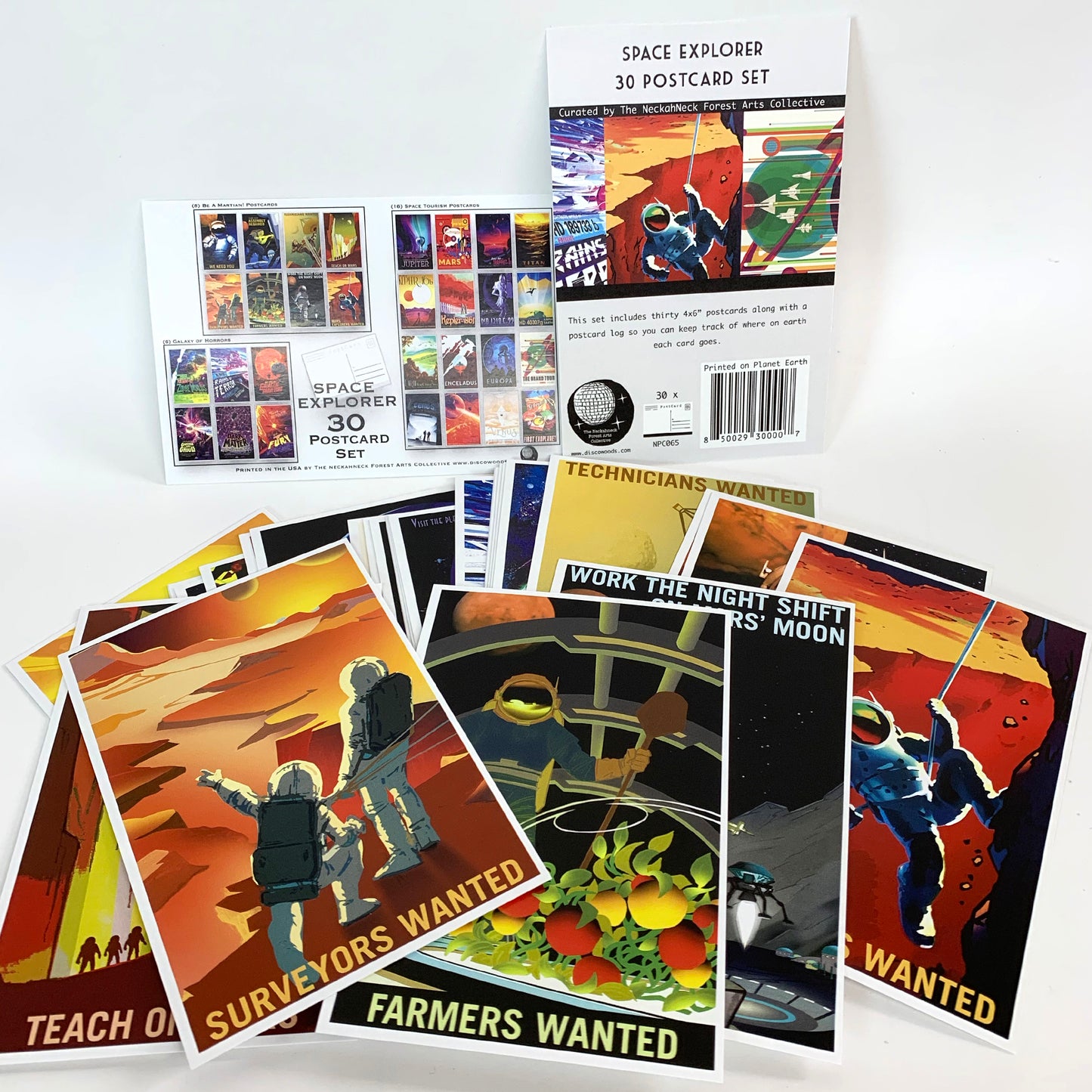 NASA/JPL Space Explorer Postcards - Set of 30