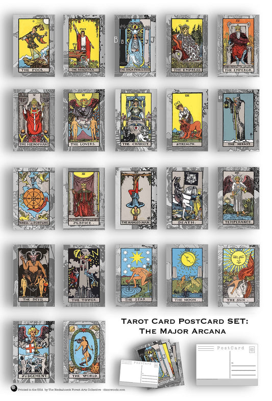 Tarot Postcards - Set of 78