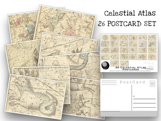 Celestial Atlas Postcards - Set of 26