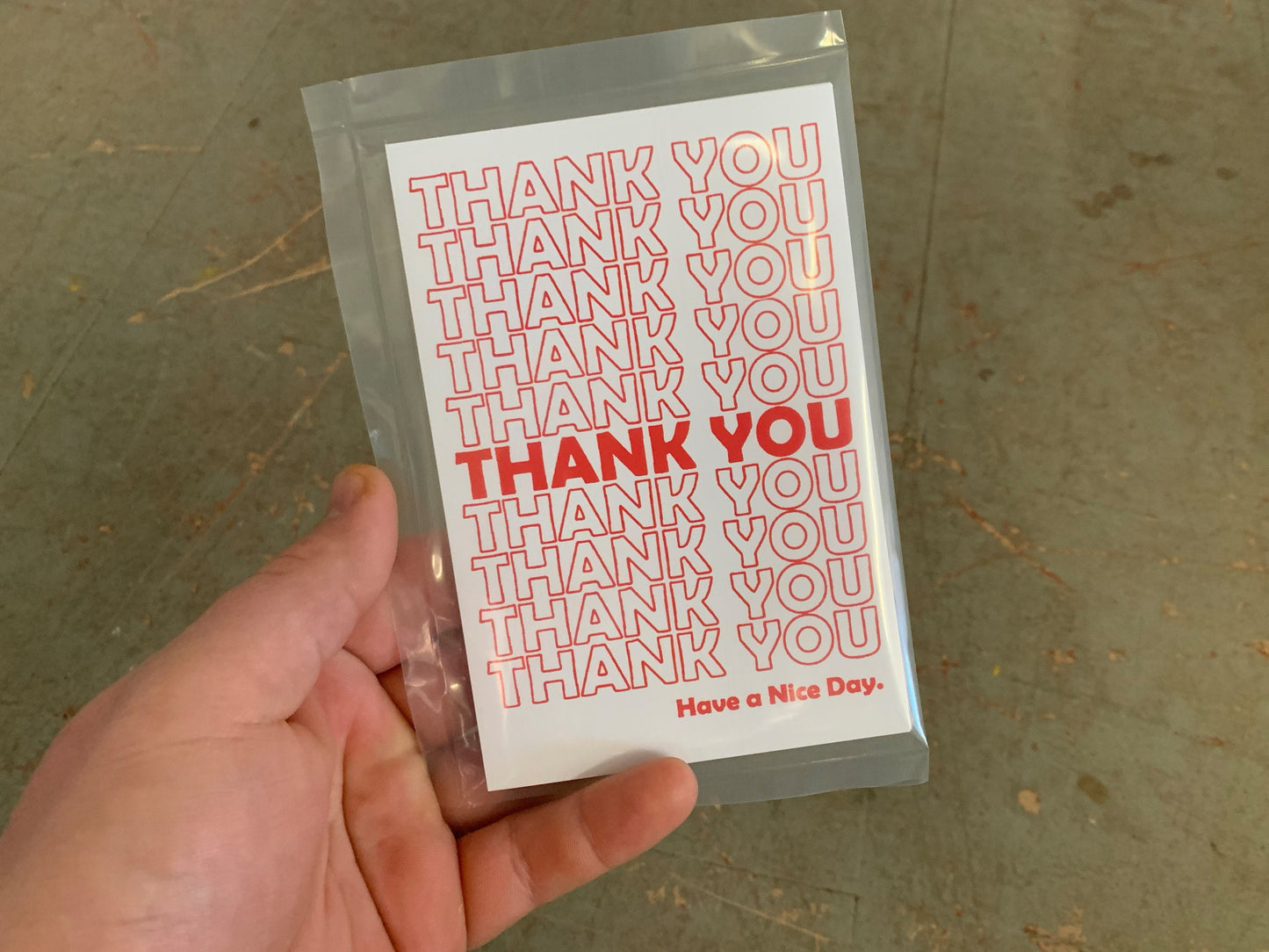 "Thank You" Postcards - Set of 10