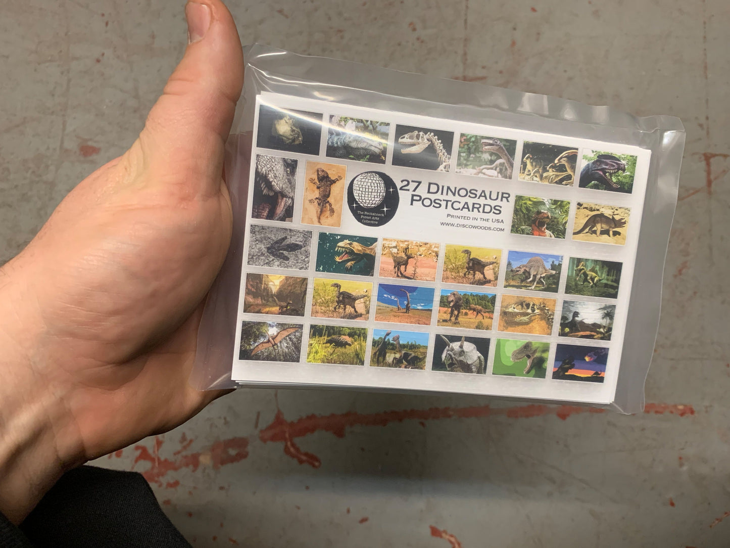 Dinosaur Postcards- Set of 27