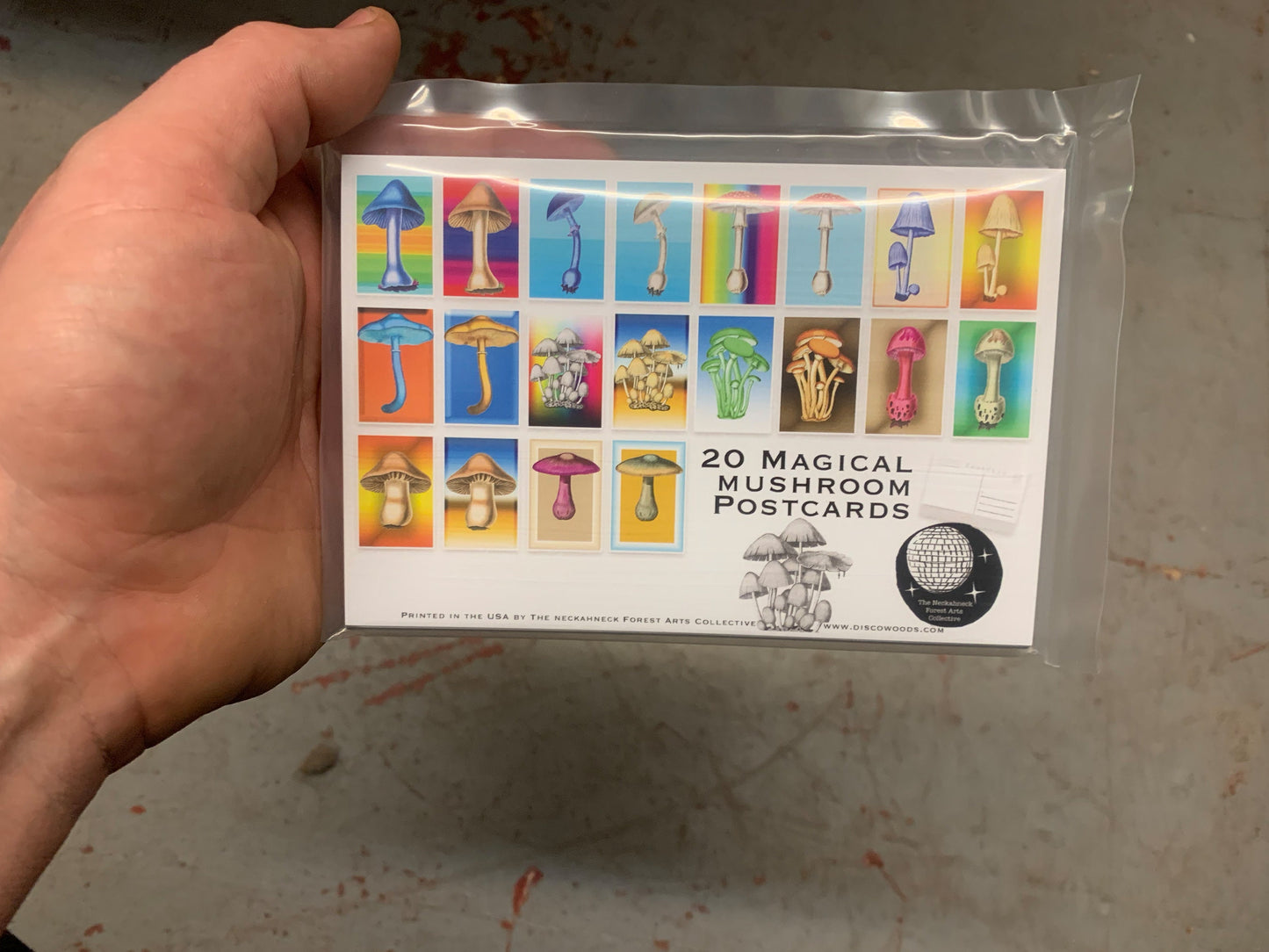 Magical Mushroom Postcards - Set of 20
