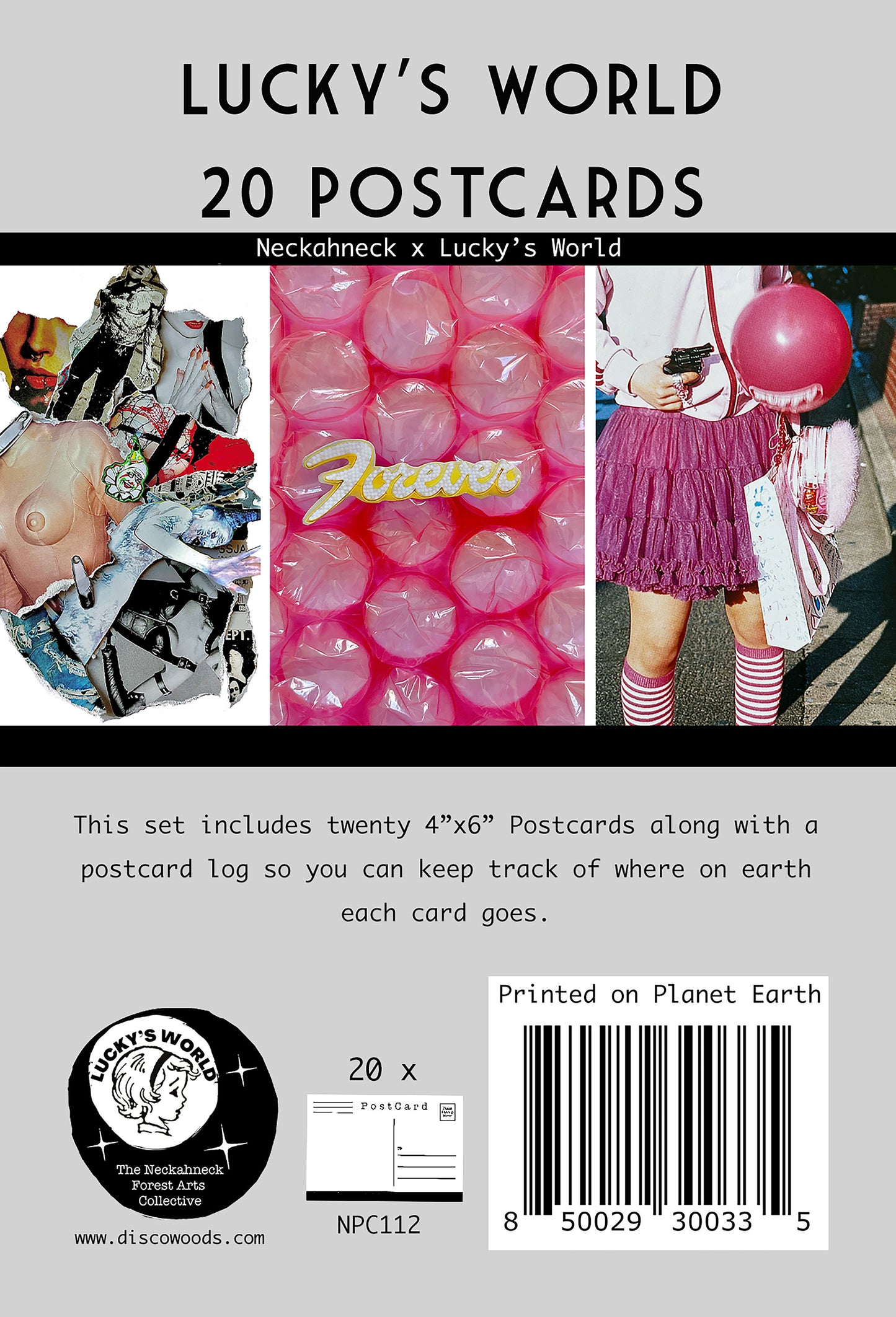 Lucky's World Postcards - Set of 20