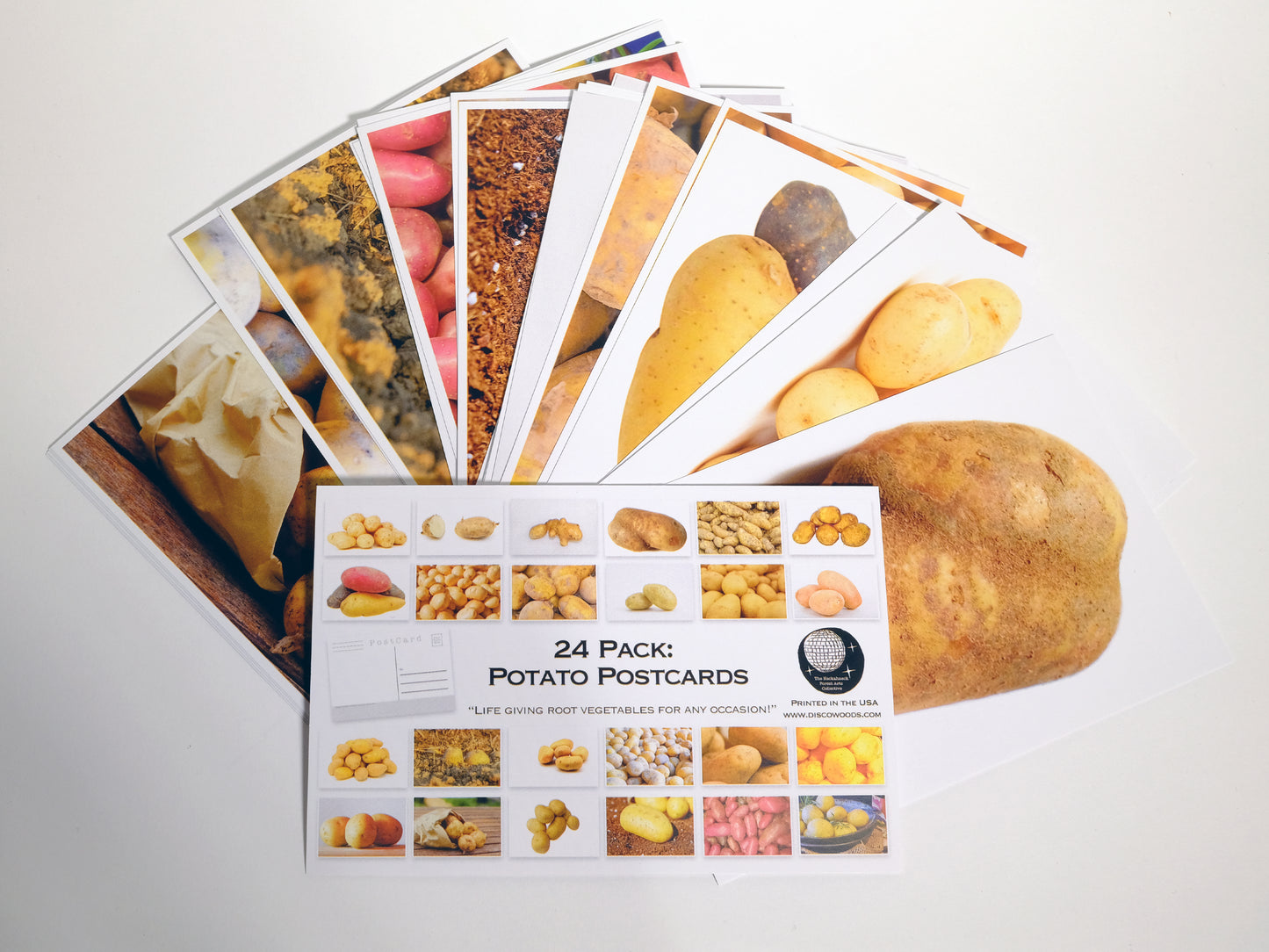 Potato Postcards - Set of 24