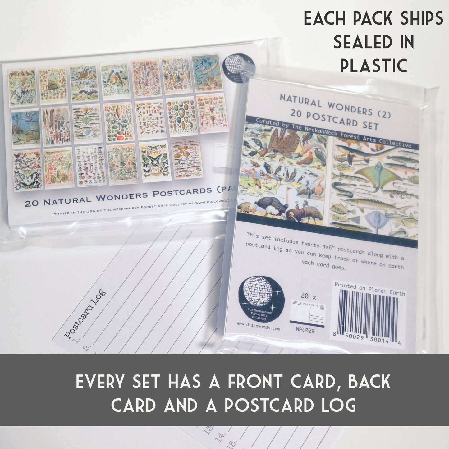 Natural Wonders Postcards Pack (2) - Set of 20