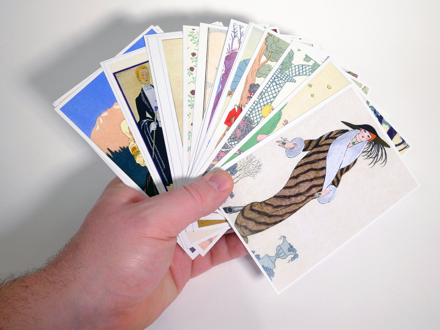 French Fashion Illustration Postcards - Set of 20