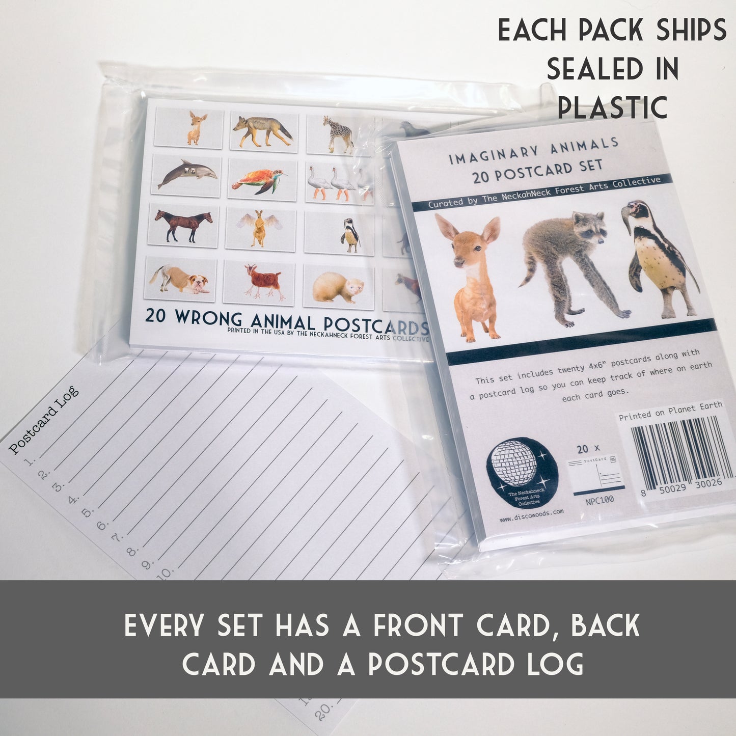 Wrong Animals Postcards - Set of 21