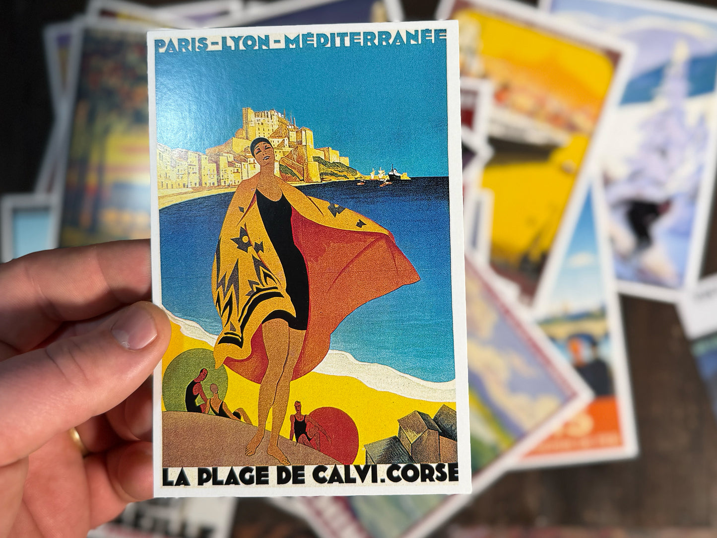 Vintage French Travel Postcards- Set of 20