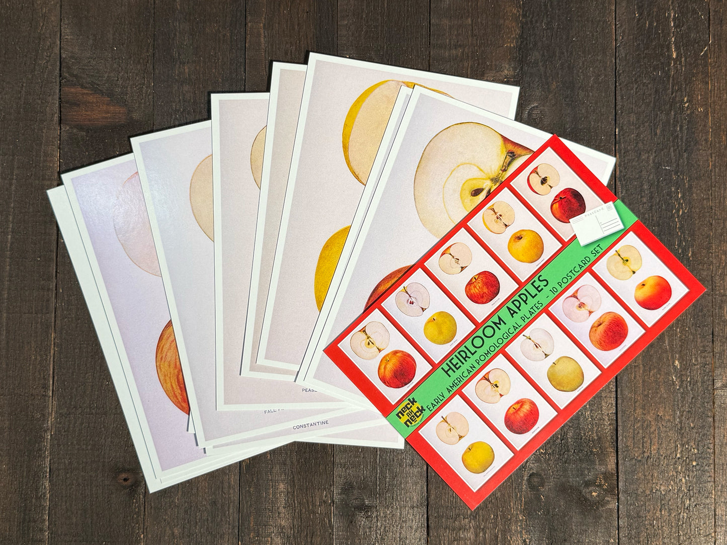 Heirloom Apples Postcards - Set of 10