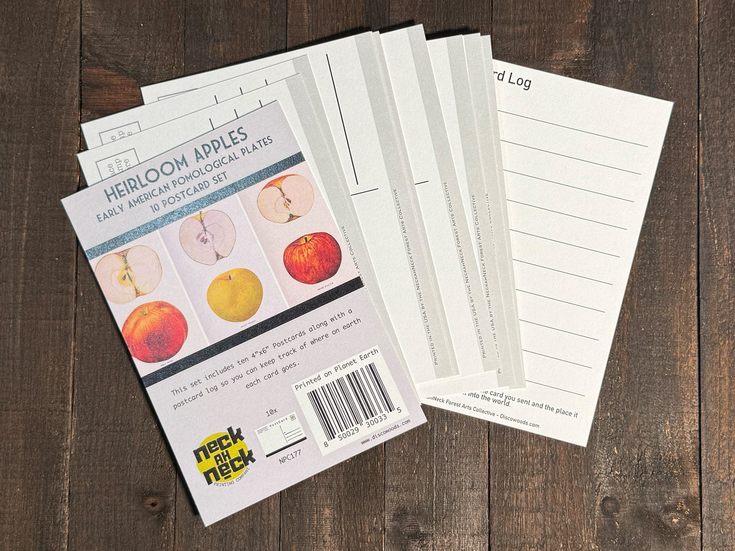 Heirloom Apples Postcards - Set of 10
