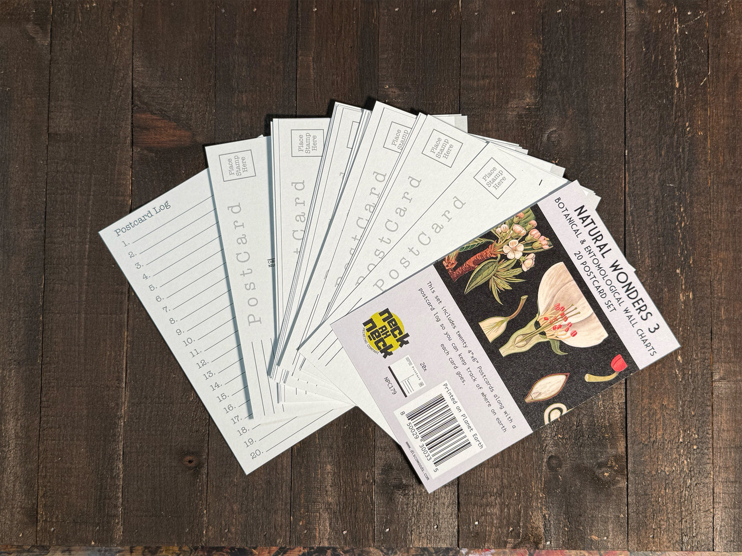 Natural Wonders Postcards Pack (3) - Set of 20