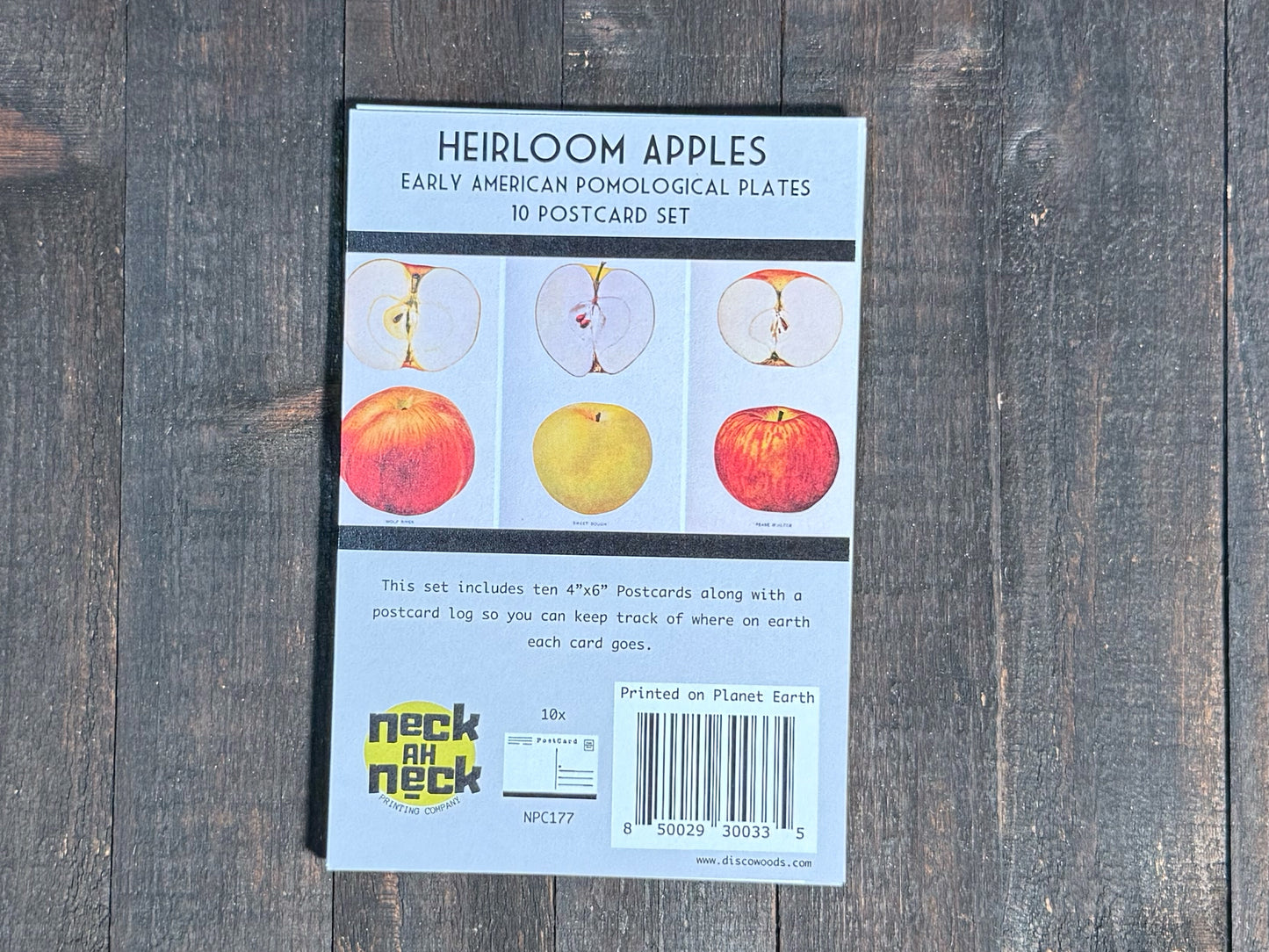 Heirloom Apples Postcards - Set of 10