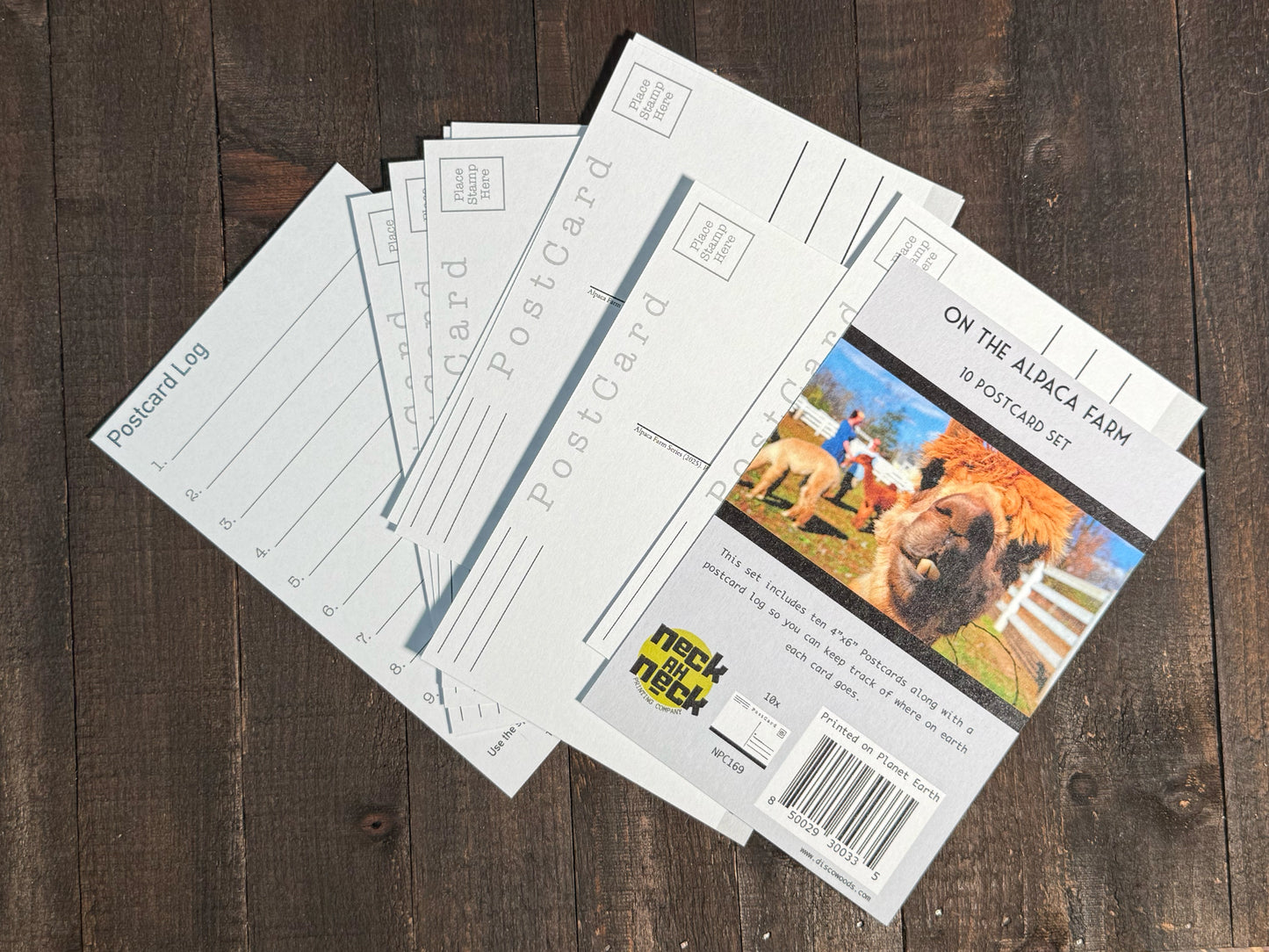 Alpaca Farm Postcards - Set of 10