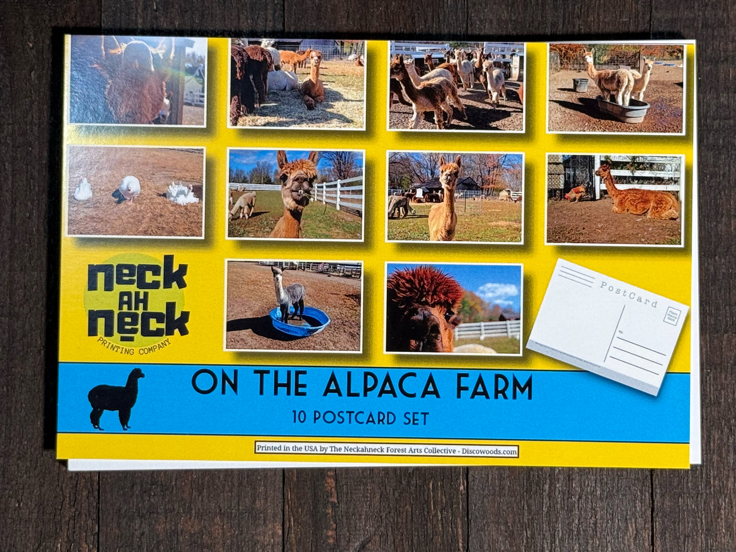 Alpaca Farm Postcards - Set of 10