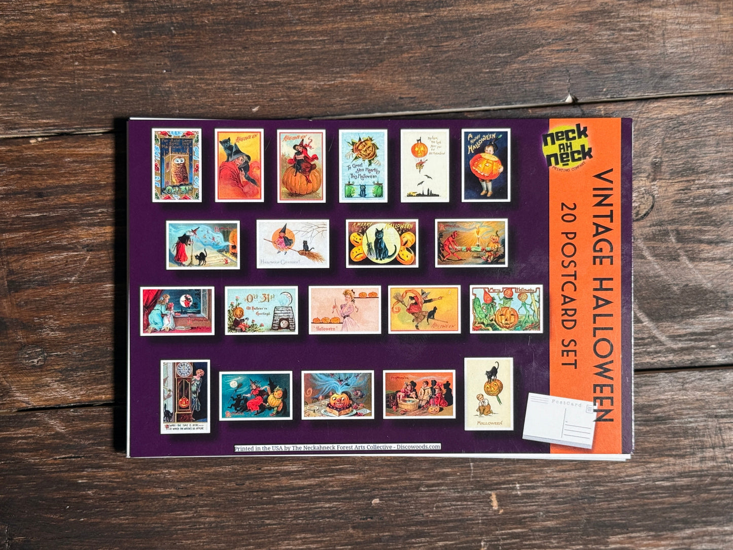 Vintage Halloween Postcards – Set of 20