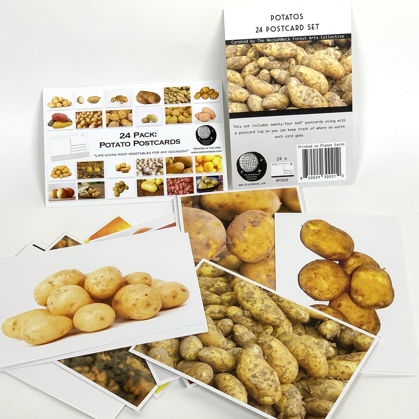 Potato Postcards - Set of 24
