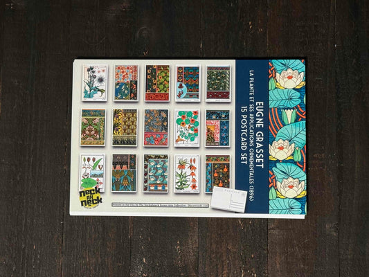 Eugène Grasset Ornamentals Postcards -  Set of 15