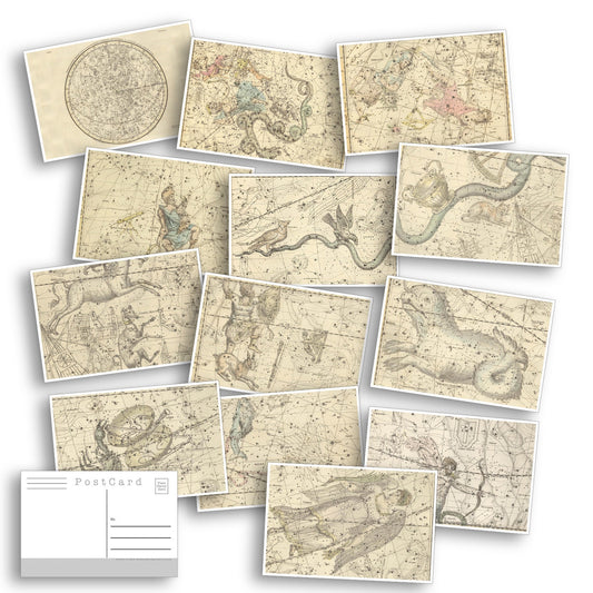 Celestial Atlas Postcards - Set of 26