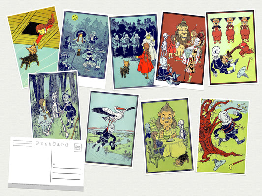 The Wonderful Wizard of OZ Postcards - Set of 20