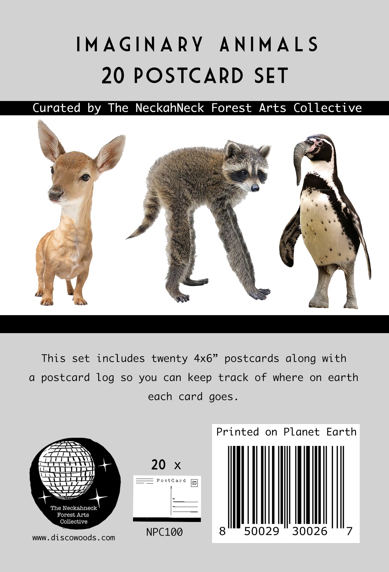Wrong Animals Postcards - Set of 21